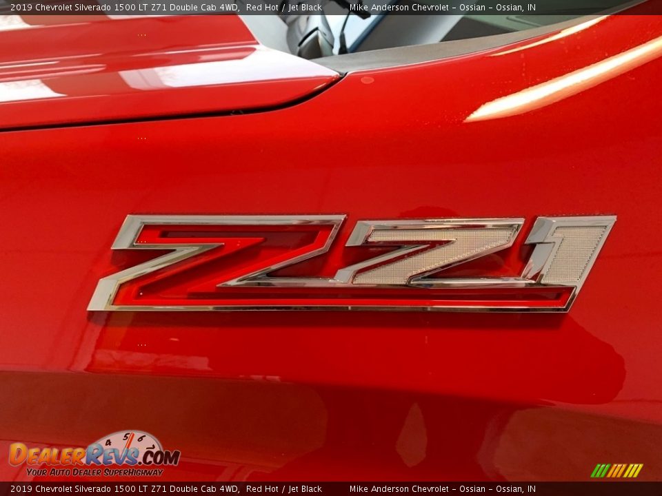 2019 Chevrolet Silverado 1500 LT Z71 Double Cab 4WD Red Hot / Jet Black Photo #6