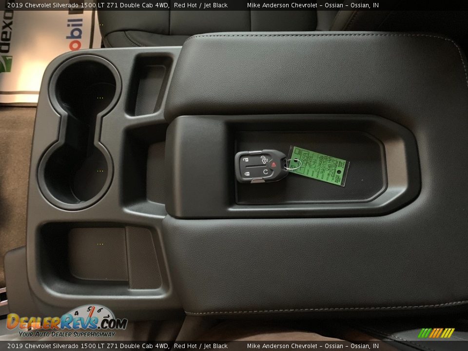 2019 Chevrolet Silverado 1500 LT Z71 Double Cab 4WD Red Hot / Jet Black Photo #20