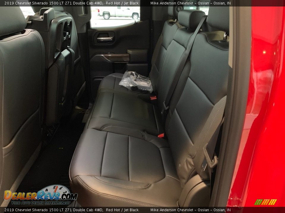 2019 Chevrolet Silverado 1500 LT Z71 Double Cab 4WD Red Hot / Jet Black Photo #24