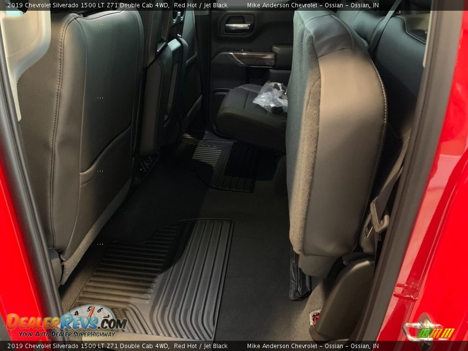 2019 Chevrolet Silverado 1500 LT Z71 Double Cab 4WD Red Hot / Jet Black Photo #25