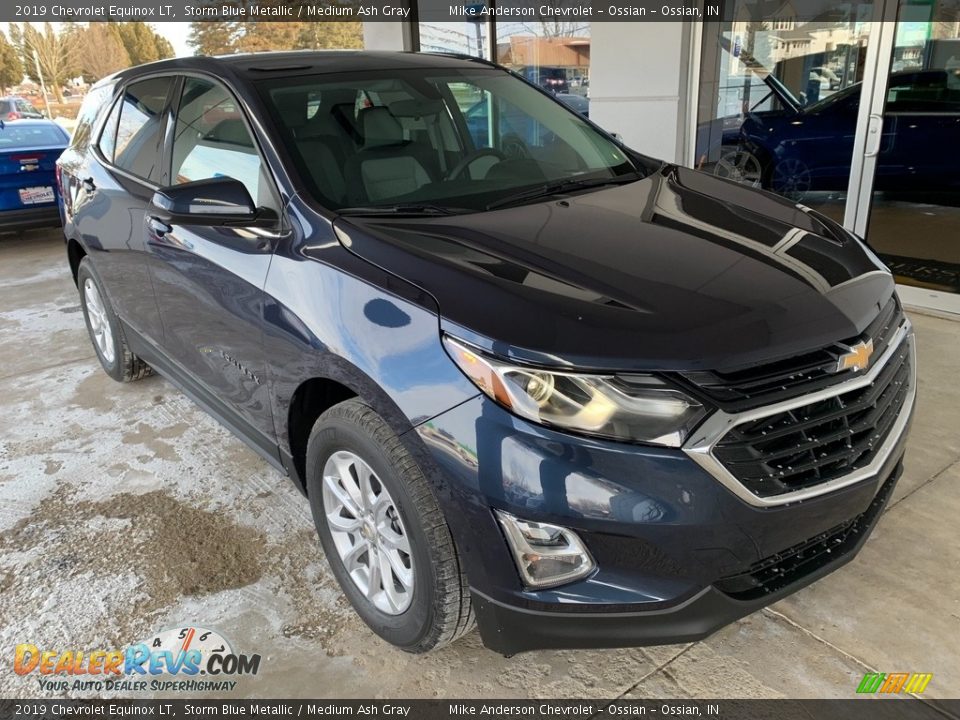 2019 Chevrolet Equinox LT Storm Blue Metallic / Medium Ash Gray Photo #1