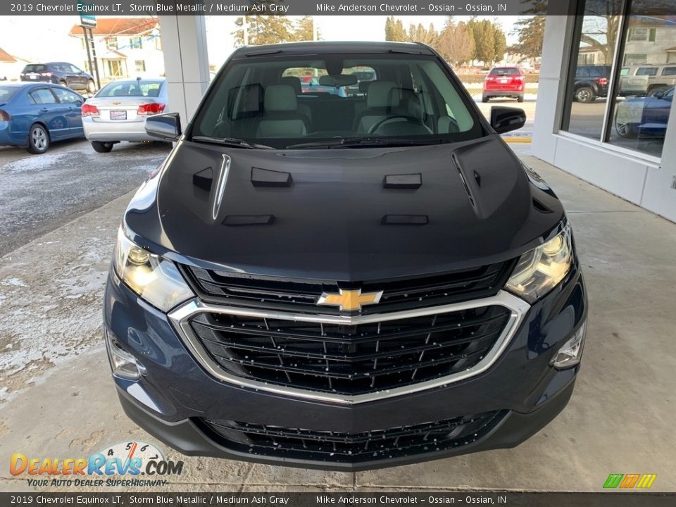 2019 Chevrolet Equinox LT Storm Blue Metallic / Medium Ash Gray Photo #2