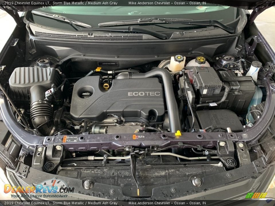 2019 Chevrolet Equinox LT Storm Blue Metallic / Medium Ash Gray Photo #3