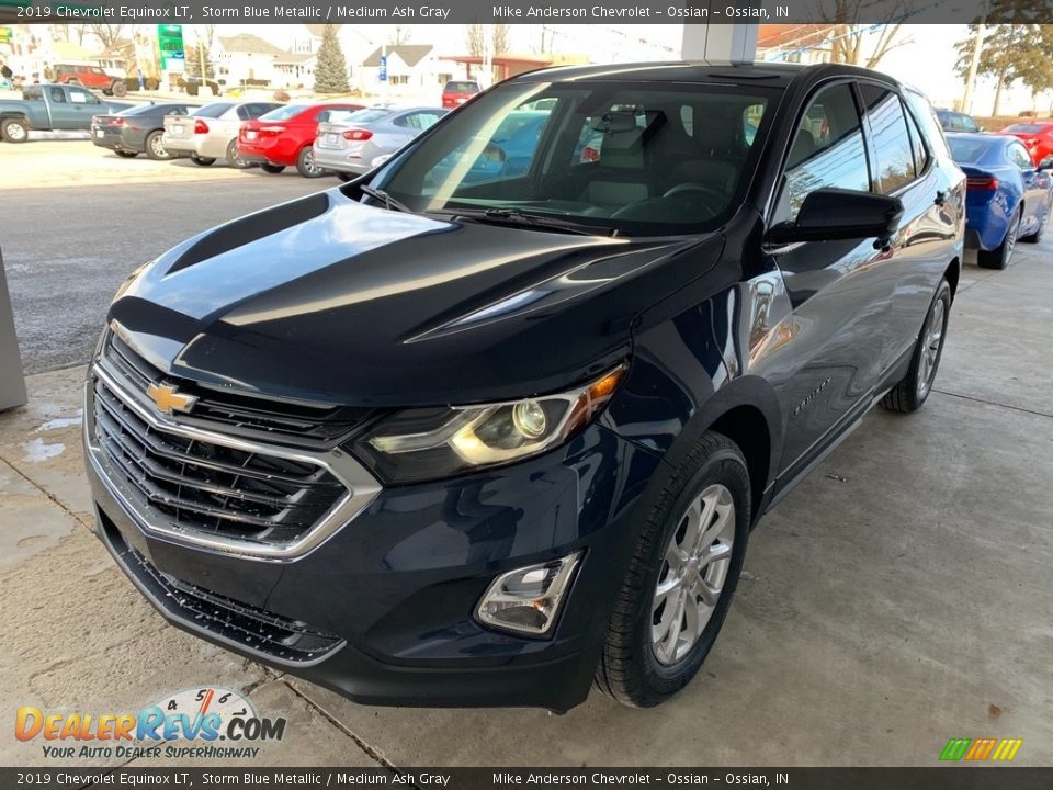 2019 Chevrolet Equinox LT Storm Blue Metallic / Medium Ash Gray Photo #4