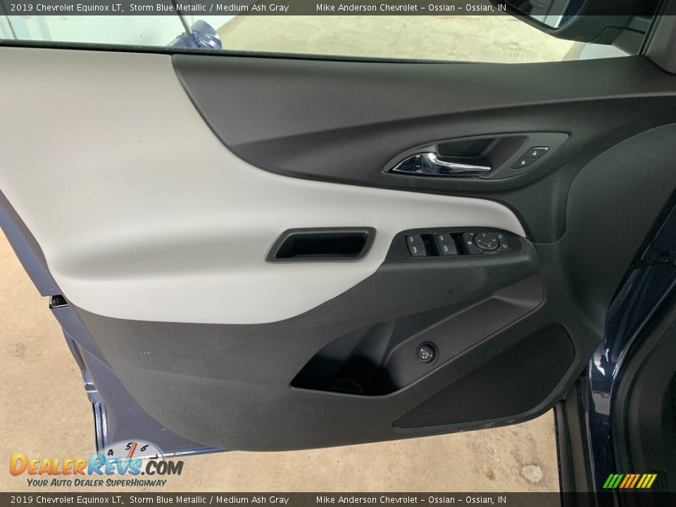 2019 Chevrolet Equinox LT Storm Blue Metallic / Medium Ash Gray Photo #5