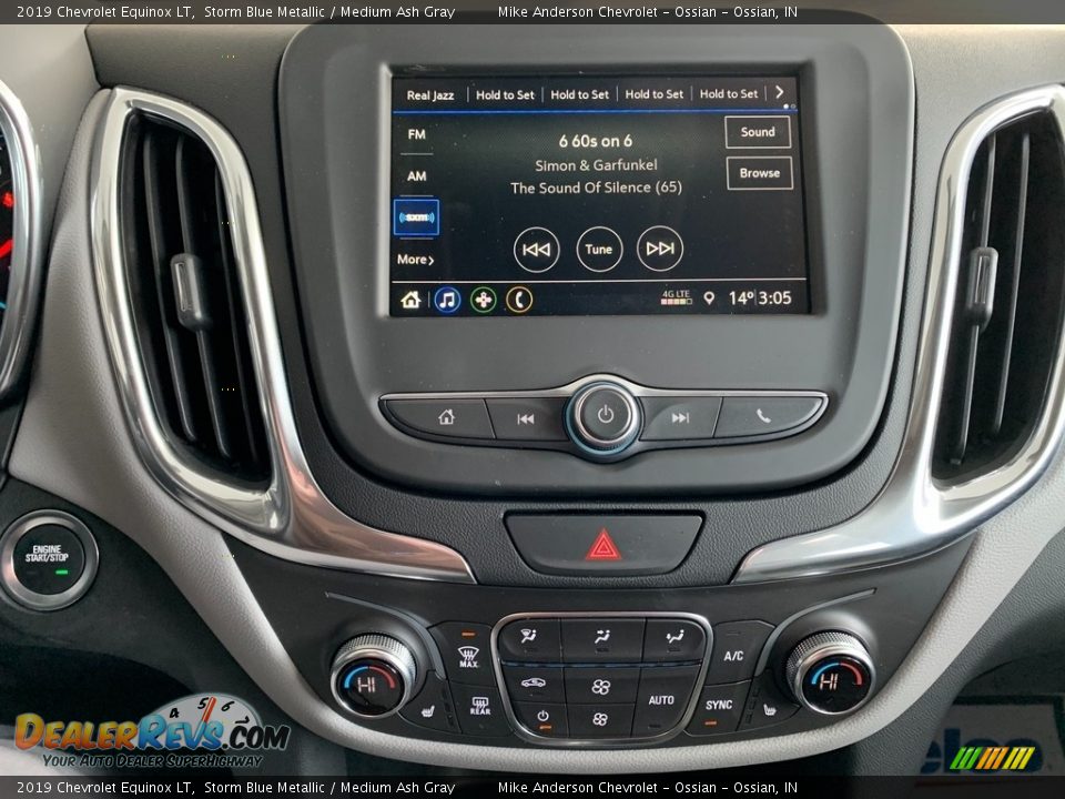 2019 Chevrolet Equinox LT Storm Blue Metallic / Medium Ash Gray Photo #11