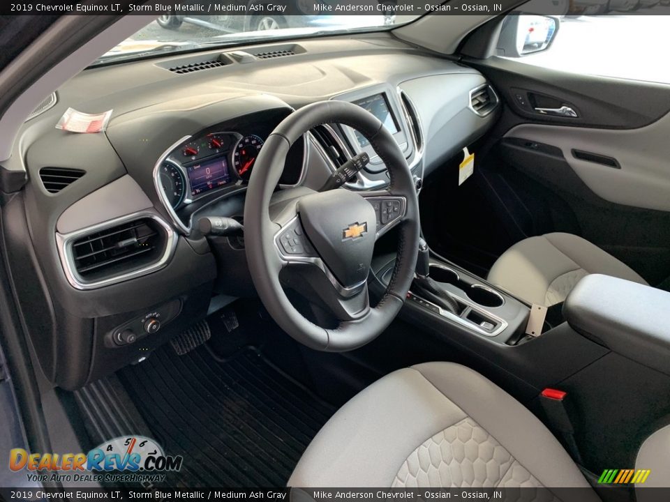 2019 Chevrolet Equinox LT Storm Blue Metallic / Medium Ash Gray Photo #16