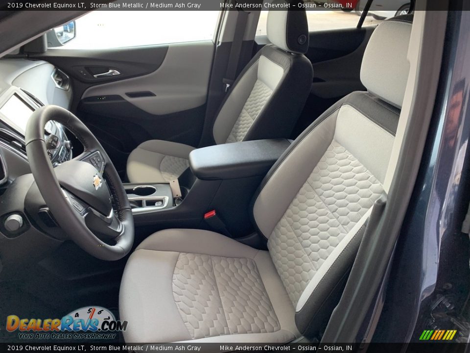 2019 Chevrolet Equinox LT Storm Blue Metallic / Medium Ash Gray Photo #17