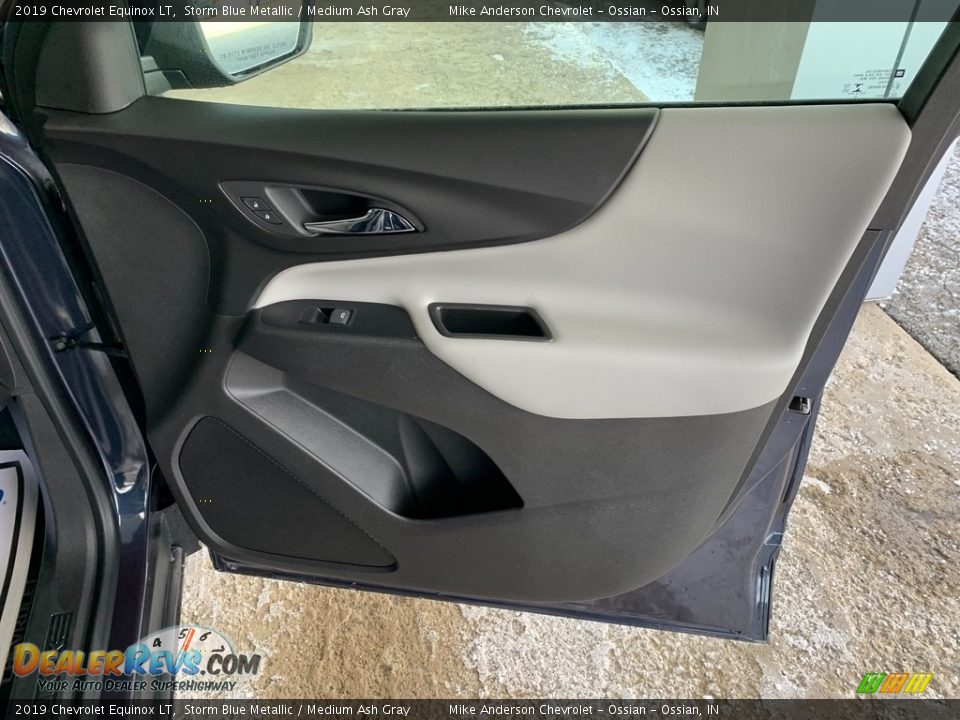 2019 Chevrolet Equinox LT Storm Blue Metallic / Medium Ash Gray Photo #35