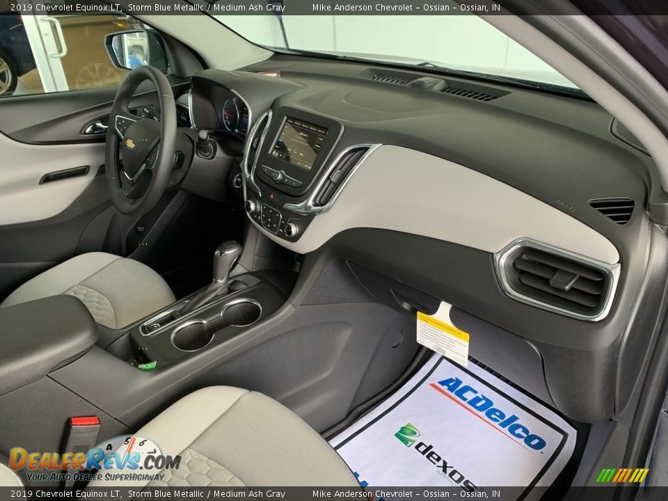 2019 Chevrolet Equinox LT Storm Blue Metallic / Medium Ash Gray Photo #36