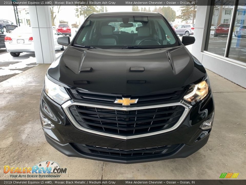 2019 Chevrolet Equinox LS AWD Mosaic Black Metallic / Medium Ash Gray Photo #2