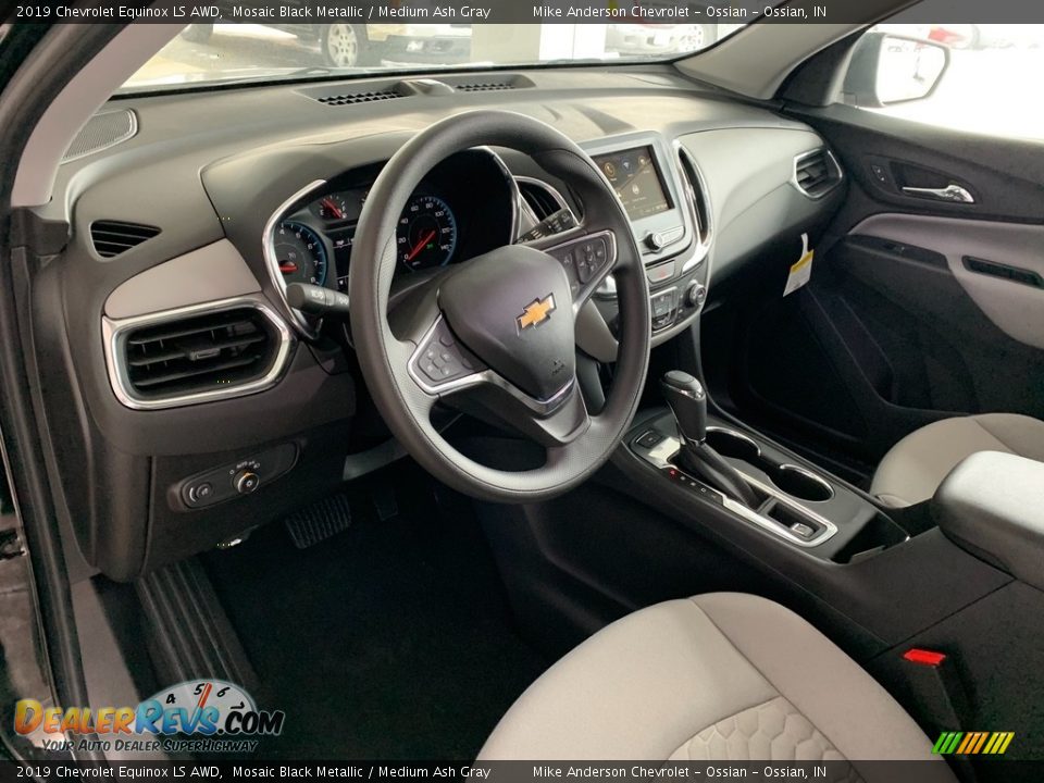 2019 Chevrolet Equinox LS AWD Mosaic Black Metallic / Medium Ash Gray Photo #6