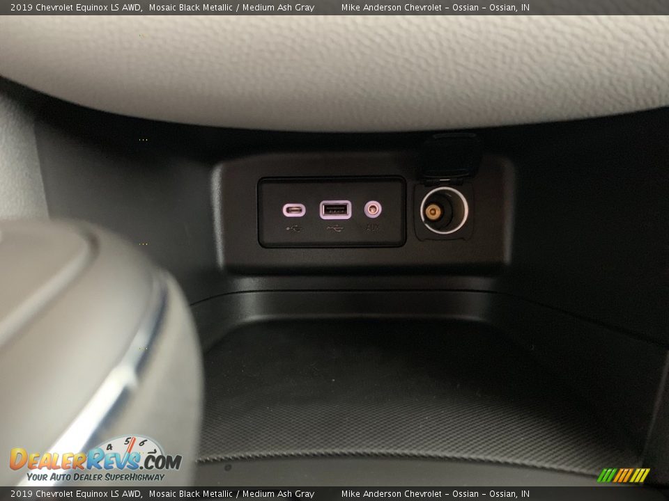 2019 Chevrolet Equinox LS AWD Mosaic Black Metallic / Medium Ash Gray Photo #13