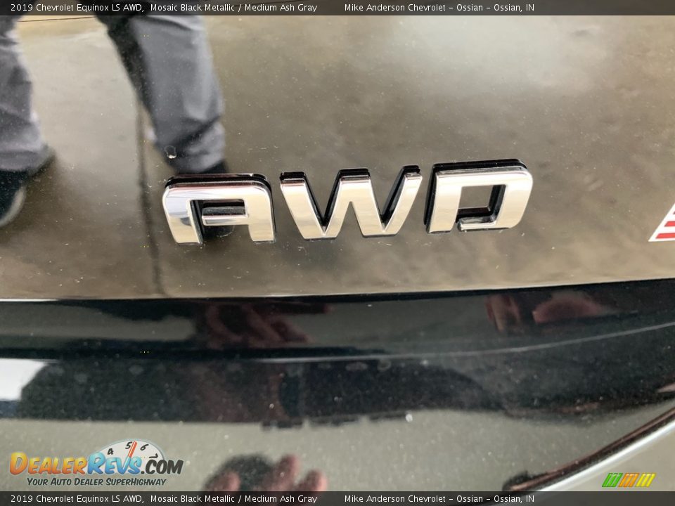 2019 Chevrolet Equinox LS AWD Mosaic Black Metallic / Medium Ash Gray Photo #22