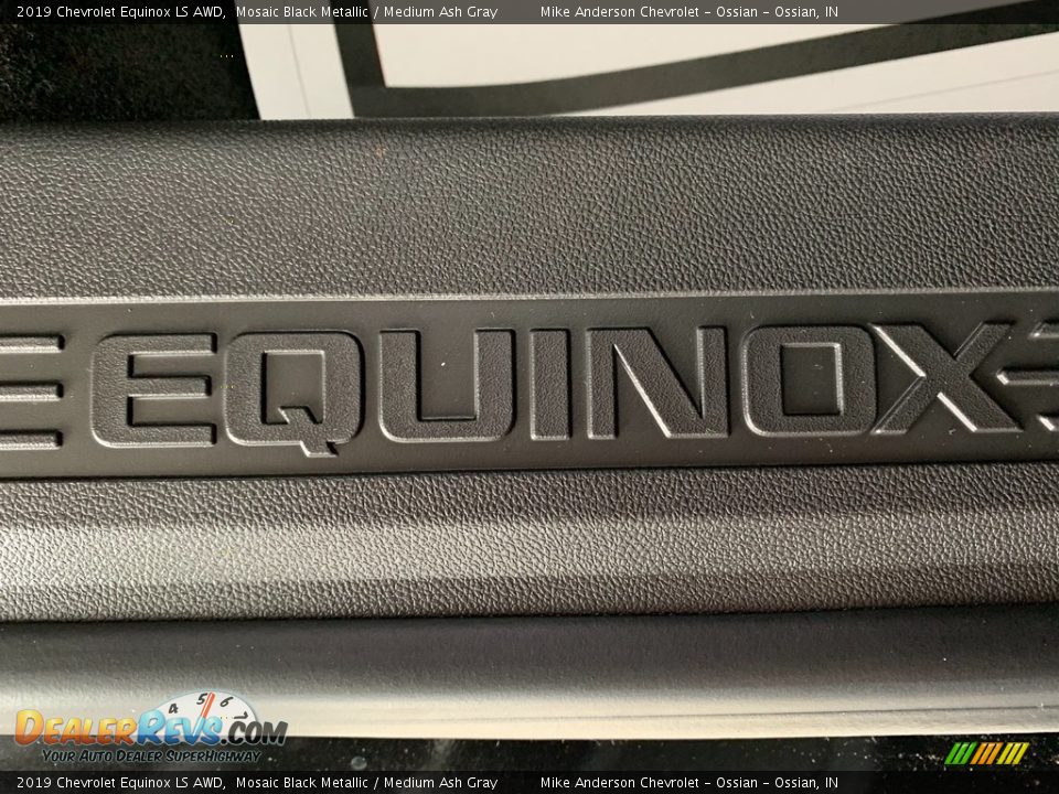 2019 Chevrolet Equinox LS AWD Mosaic Black Metallic / Medium Ash Gray Photo #31