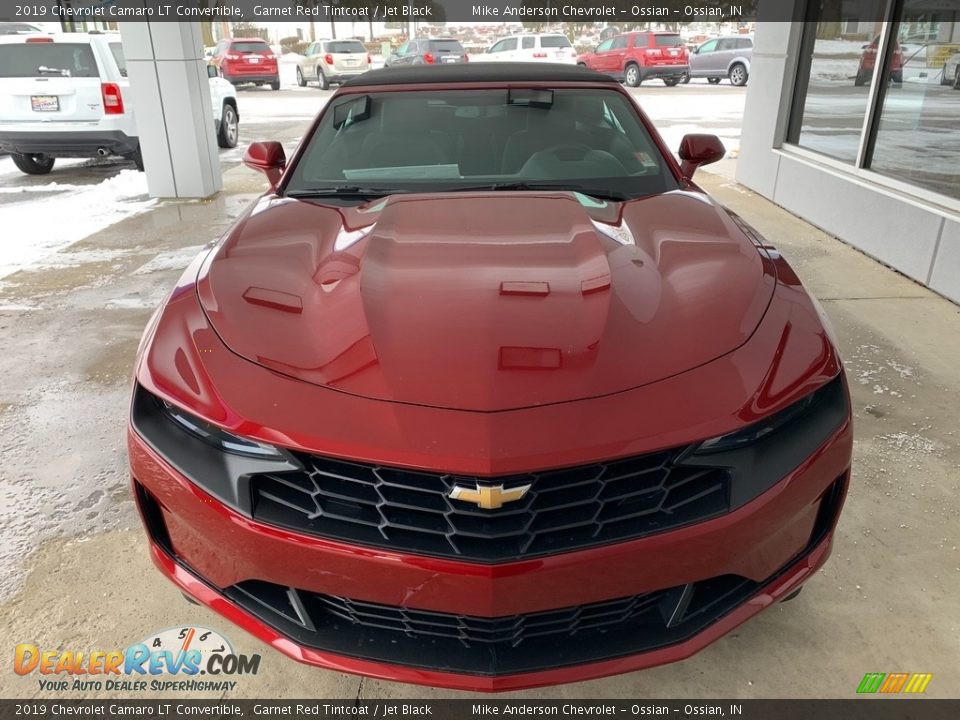 2019 Chevrolet Camaro LT Convertible Garnet Red Tintcoat / Jet Black Photo #2