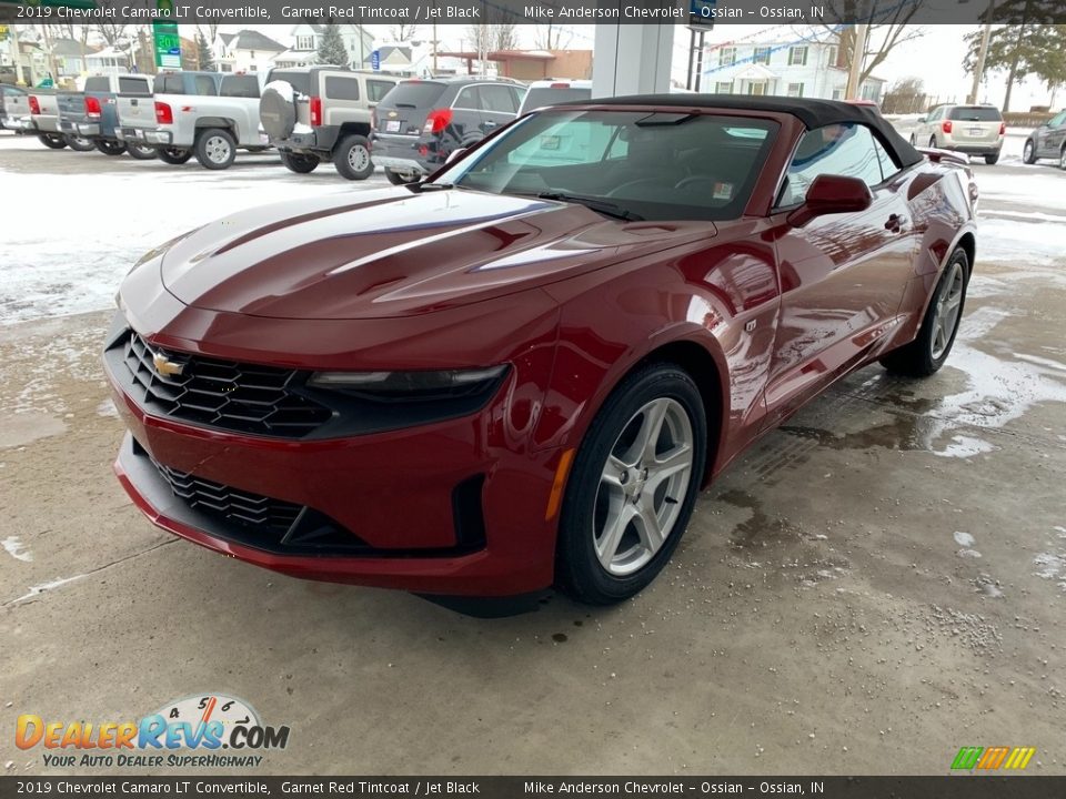 2019 Chevrolet Camaro LT Convertible Garnet Red Tintcoat / Jet Black Photo #4