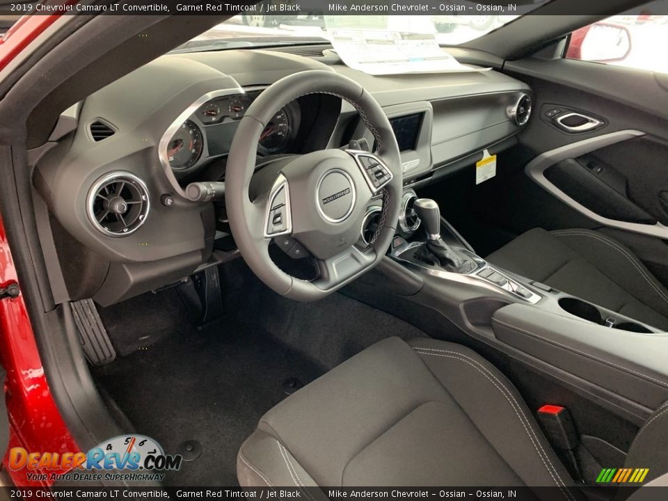 2019 Chevrolet Camaro LT Convertible Garnet Red Tintcoat / Jet Black Photo #6