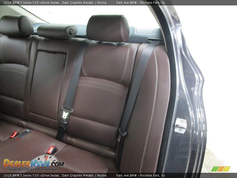 2016 BMW 5 Series 535i xDrive Sedan Dark Graphite Metallic / Mocha Photo #11