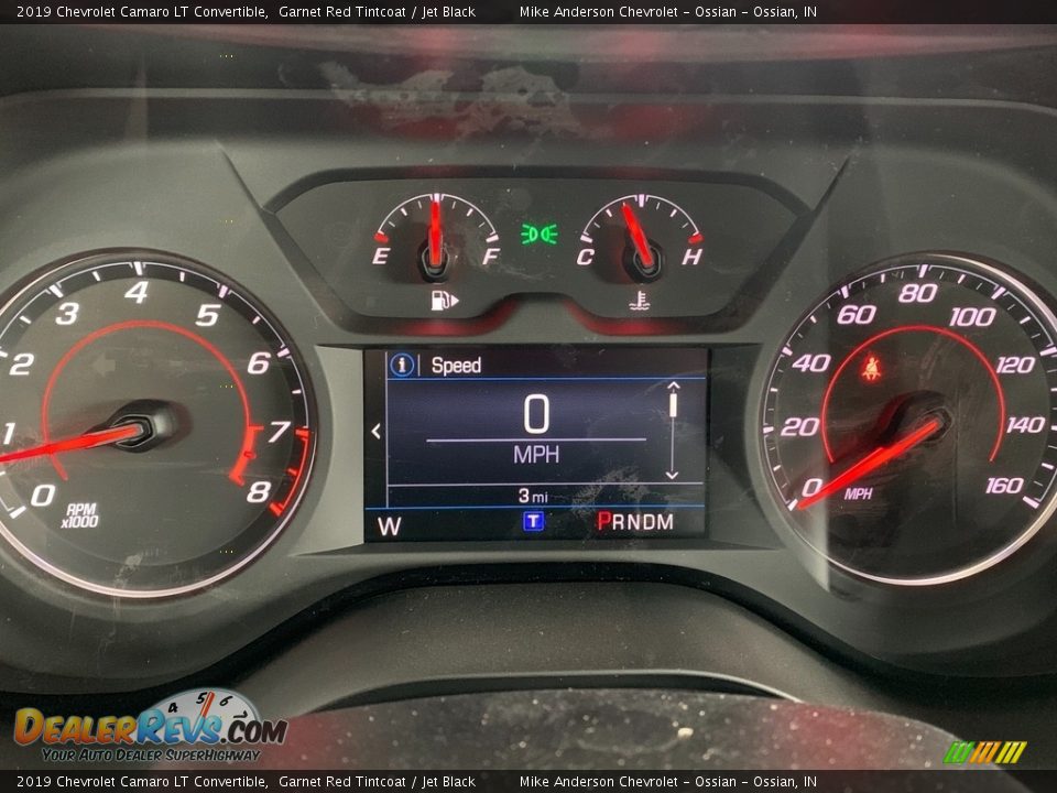 2019 Chevrolet Camaro LT Convertible Garnet Red Tintcoat / Jet Black Photo #10