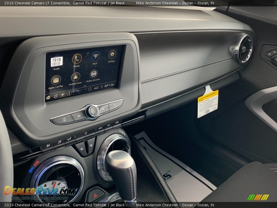 2019 Chevrolet Camaro LT Convertible Garnet Red Tintcoat / Jet Black Photo #12
