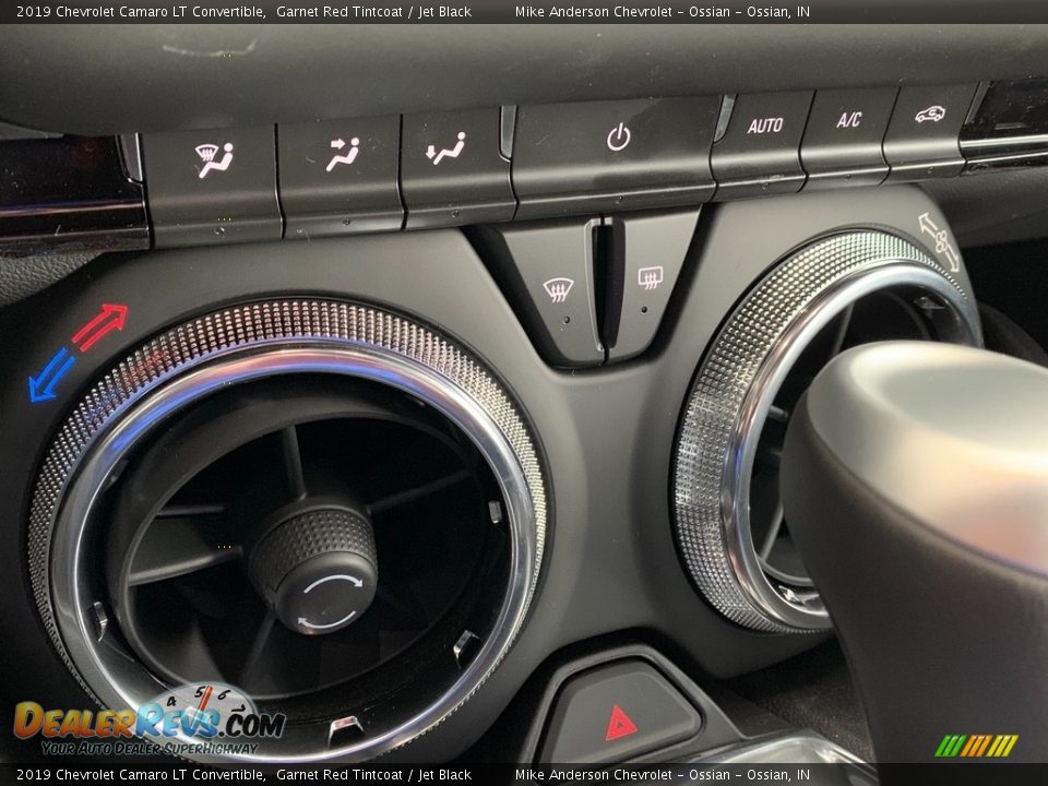 2019 Chevrolet Camaro LT Convertible Garnet Red Tintcoat / Jet Black Photo #14
