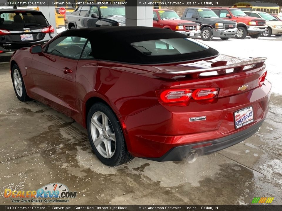 2019 Chevrolet Camaro LT Convertible Garnet Red Tintcoat / Jet Black Photo #18