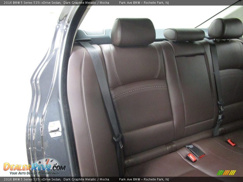 2016 BMW 5 Series 535i xDrive Sedan Dark Graphite Metallic / Mocha Photo #17