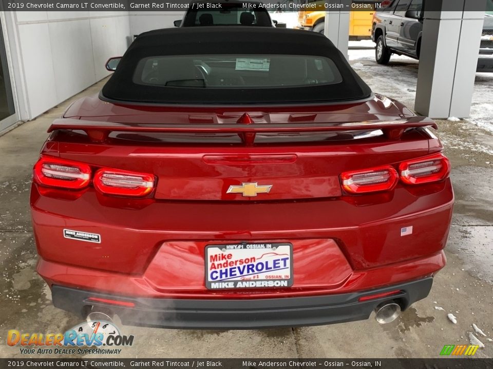 2019 Chevrolet Camaro LT Convertible Garnet Red Tintcoat / Jet Black Photo #19