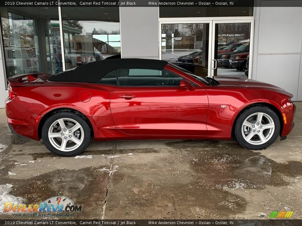 2019 Chevrolet Camaro LT Convertible Garnet Red Tintcoat / Jet Black Photo #21