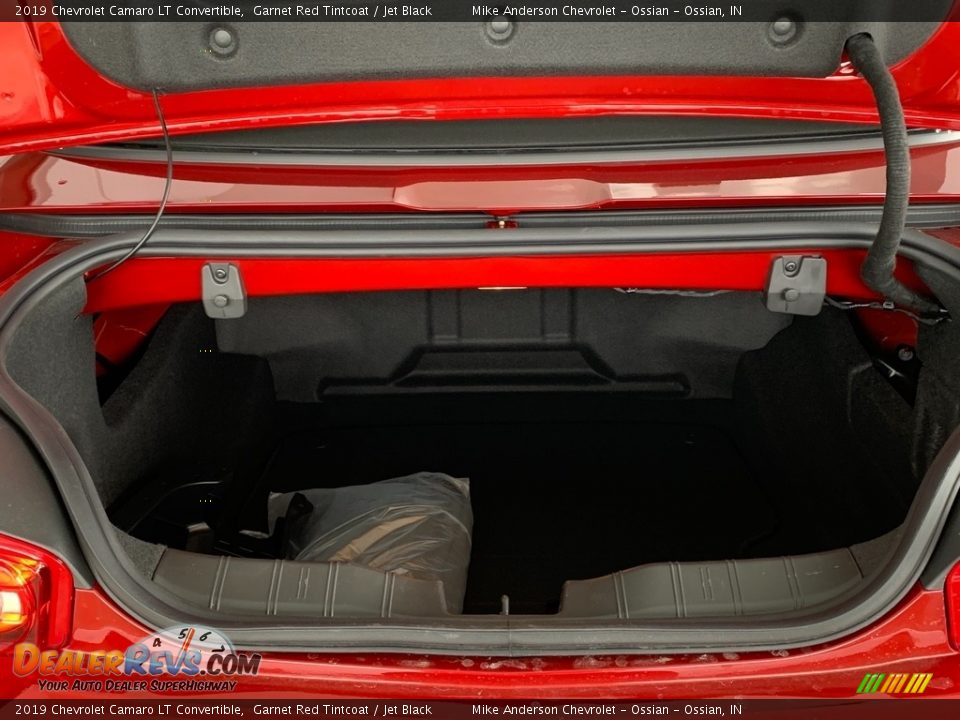 2019 Chevrolet Camaro LT Convertible Garnet Red Tintcoat / Jet Black Photo #28