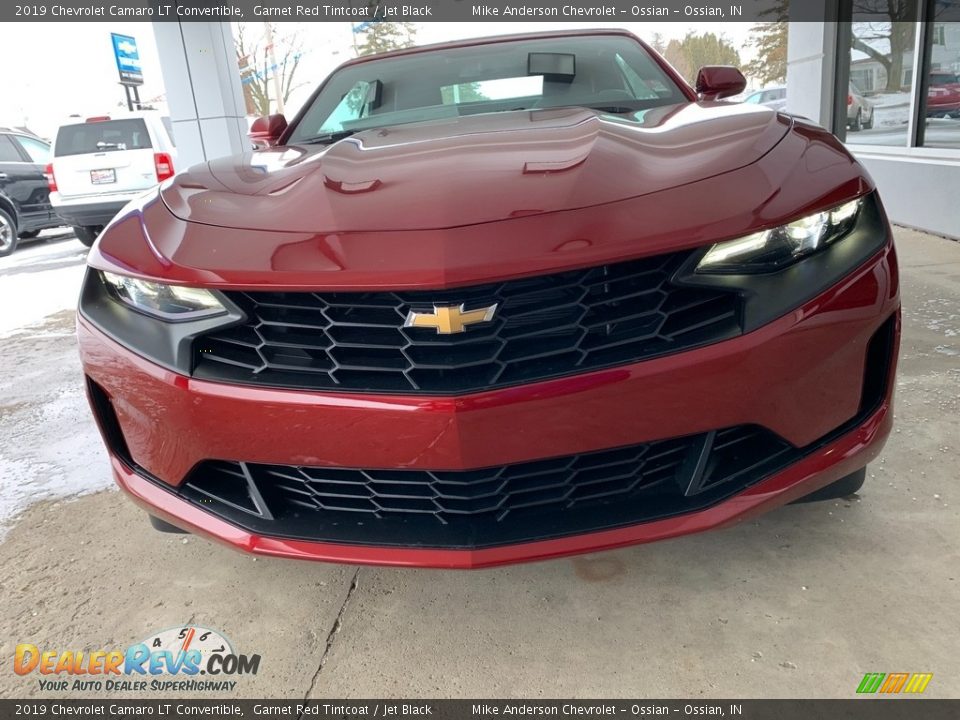 2019 Chevrolet Camaro LT Convertible Garnet Red Tintcoat / Jet Black Photo #29
