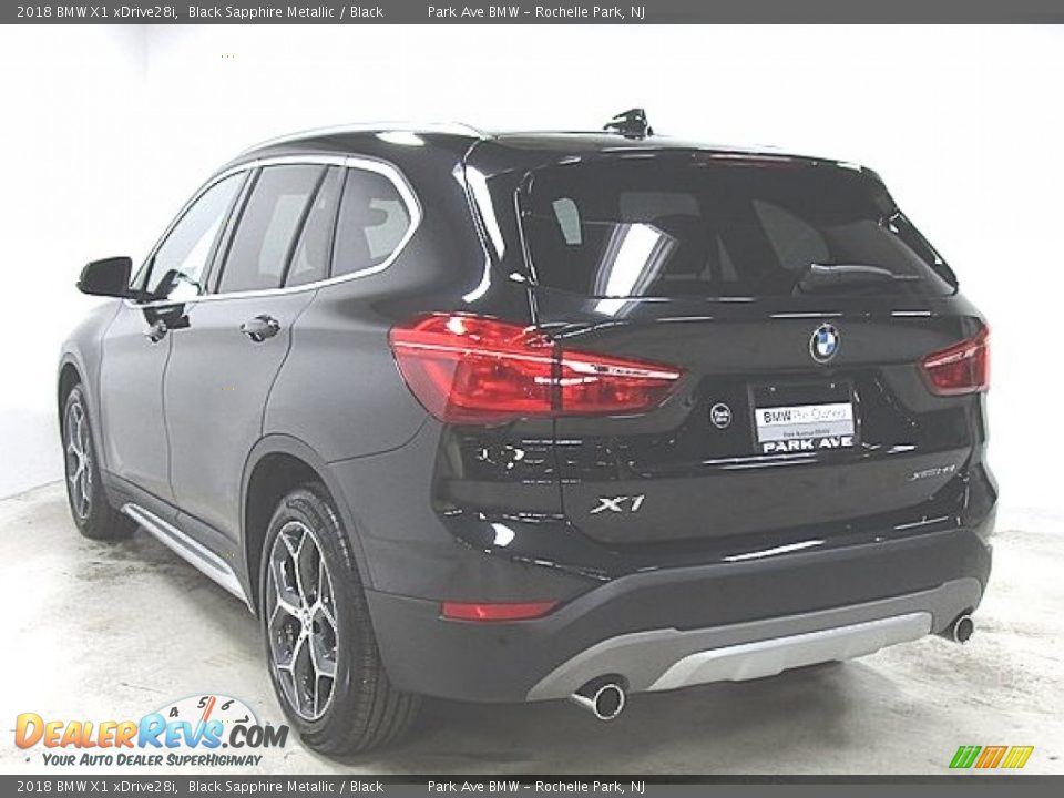 2018 BMW X1 xDrive28i Black Sapphire Metallic / Black Photo #2
