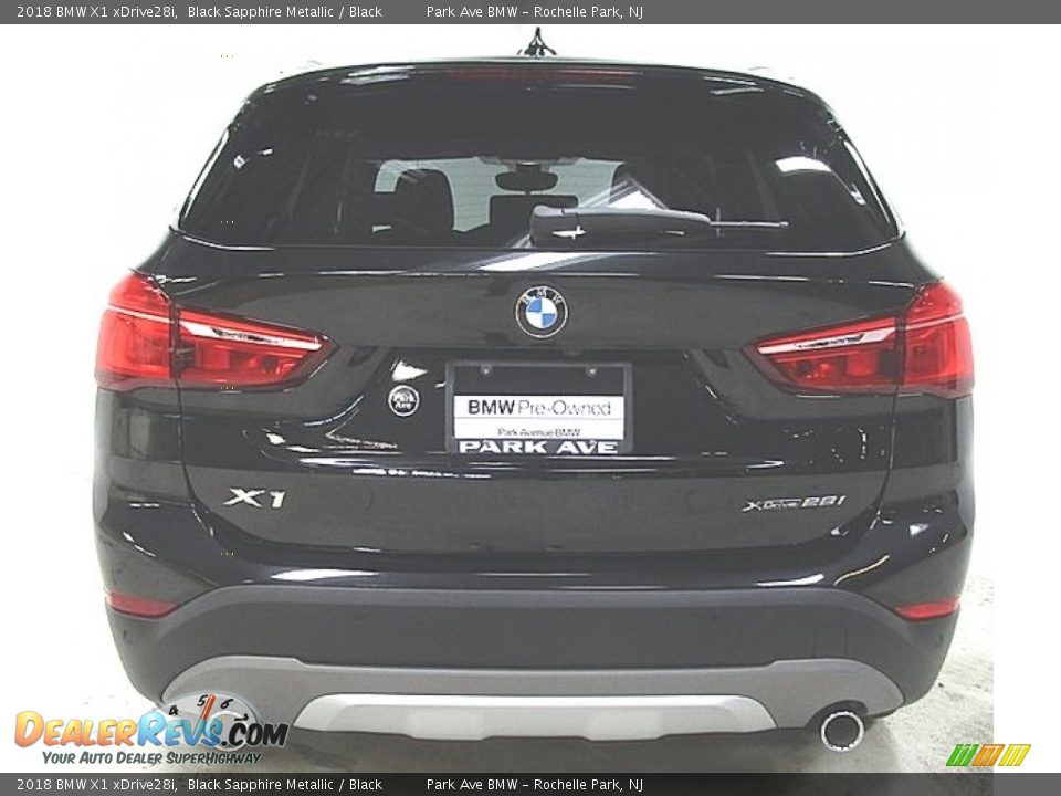 2018 BMW X1 xDrive28i Black Sapphire Metallic / Black Photo #3