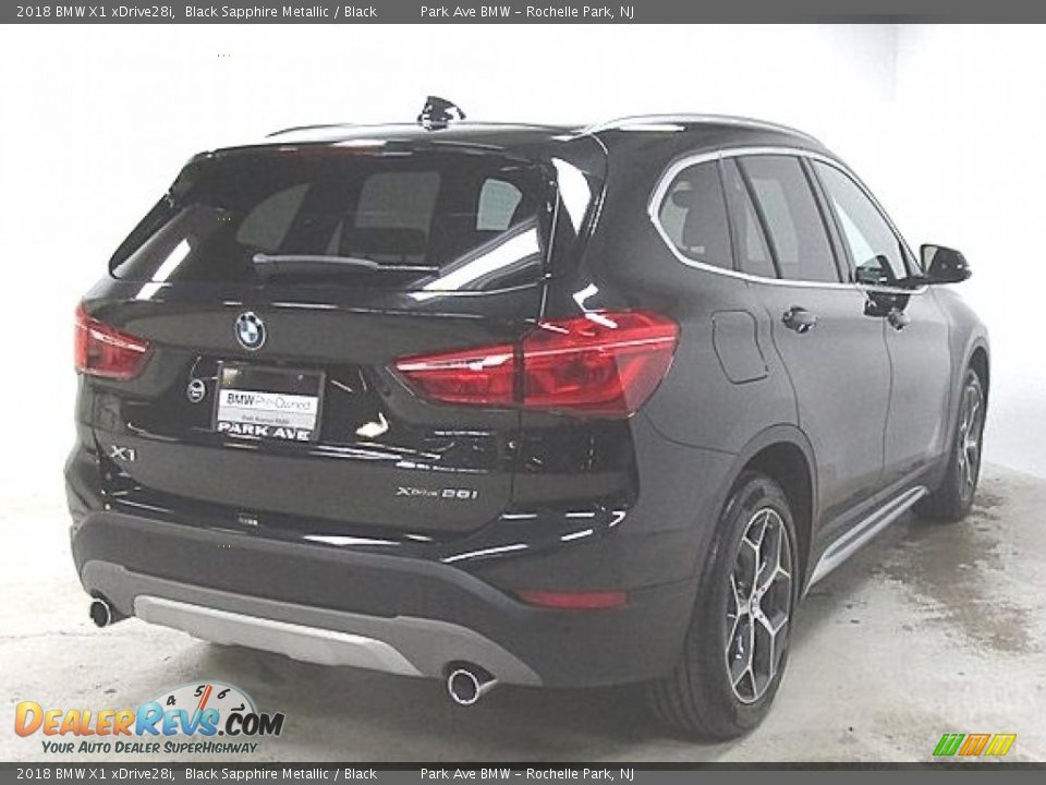 2018 BMW X1 xDrive28i Black Sapphire Metallic / Black Photo #4