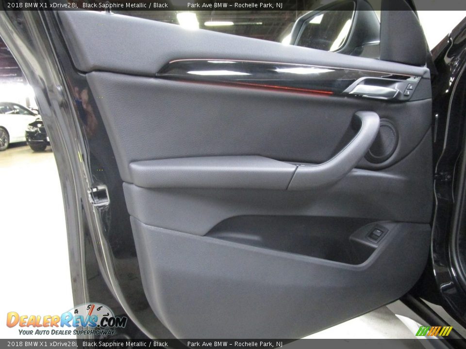 2018 BMW X1 xDrive28i Black Sapphire Metallic / Black Photo #7