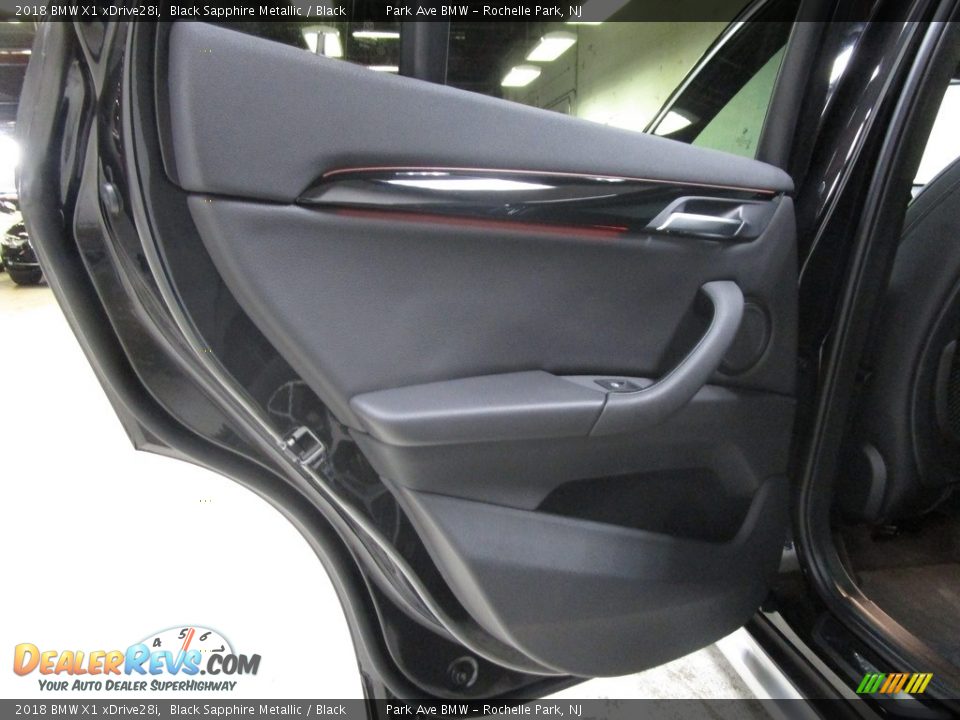 2018 BMW X1 xDrive28i Black Sapphire Metallic / Black Photo #10