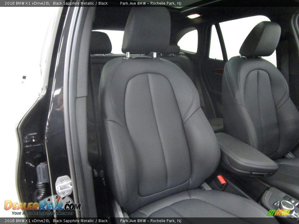 2018 BMW X1 xDrive28i Black Sapphire Metallic / Black Photo #14