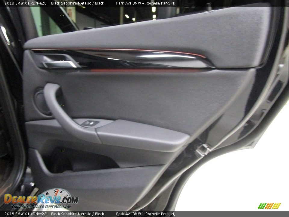 2018 BMW X1 xDrive28i Black Sapphire Metallic / Black Photo #16