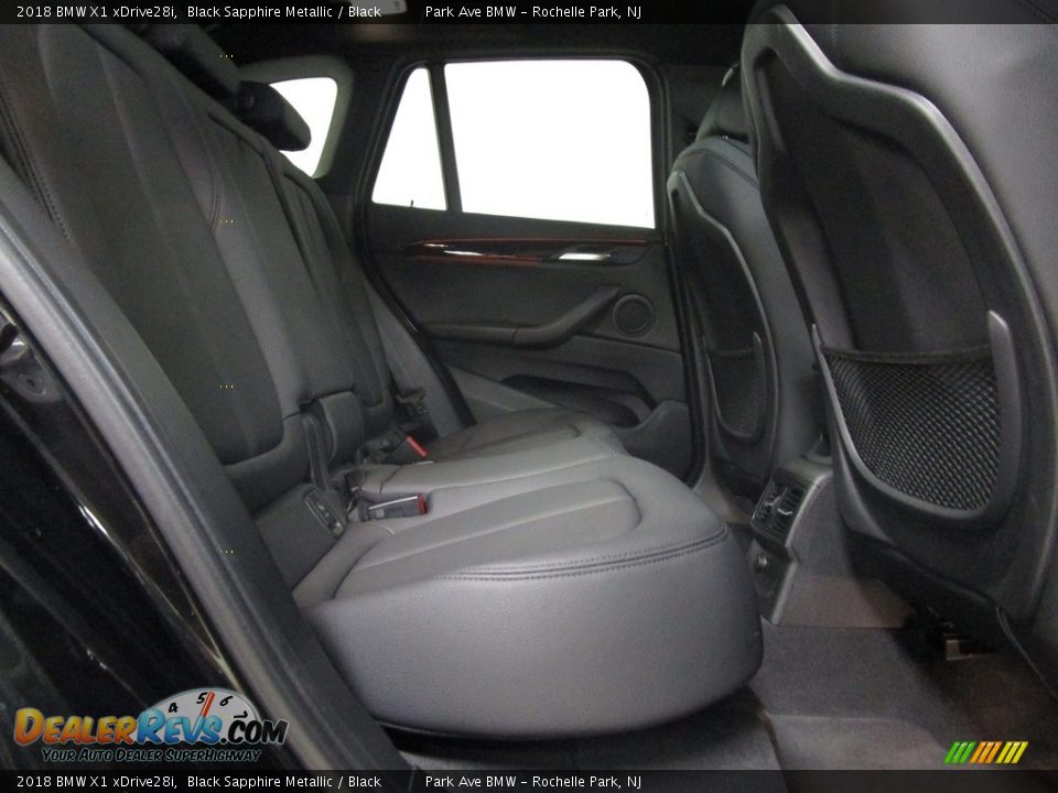 2018 BMW X1 xDrive28i Black Sapphire Metallic / Black Photo #18