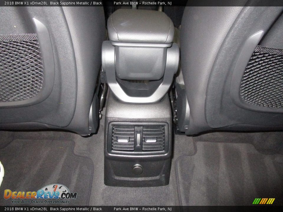 2018 BMW X1 xDrive28i Black Sapphire Metallic / Black Photo #19