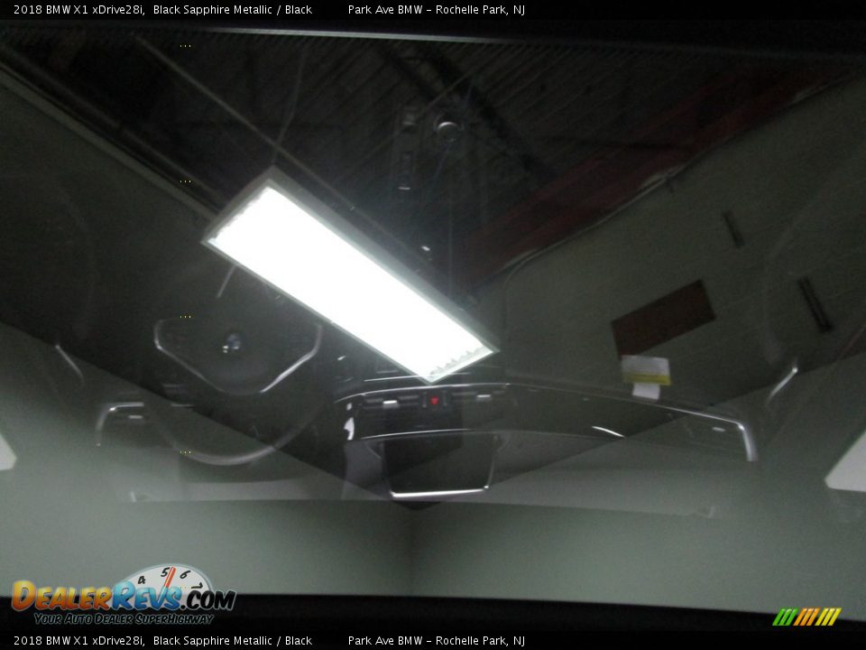 2018 BMW X1 xDrive28i Black Sapphire Metallic / Black Photo #21