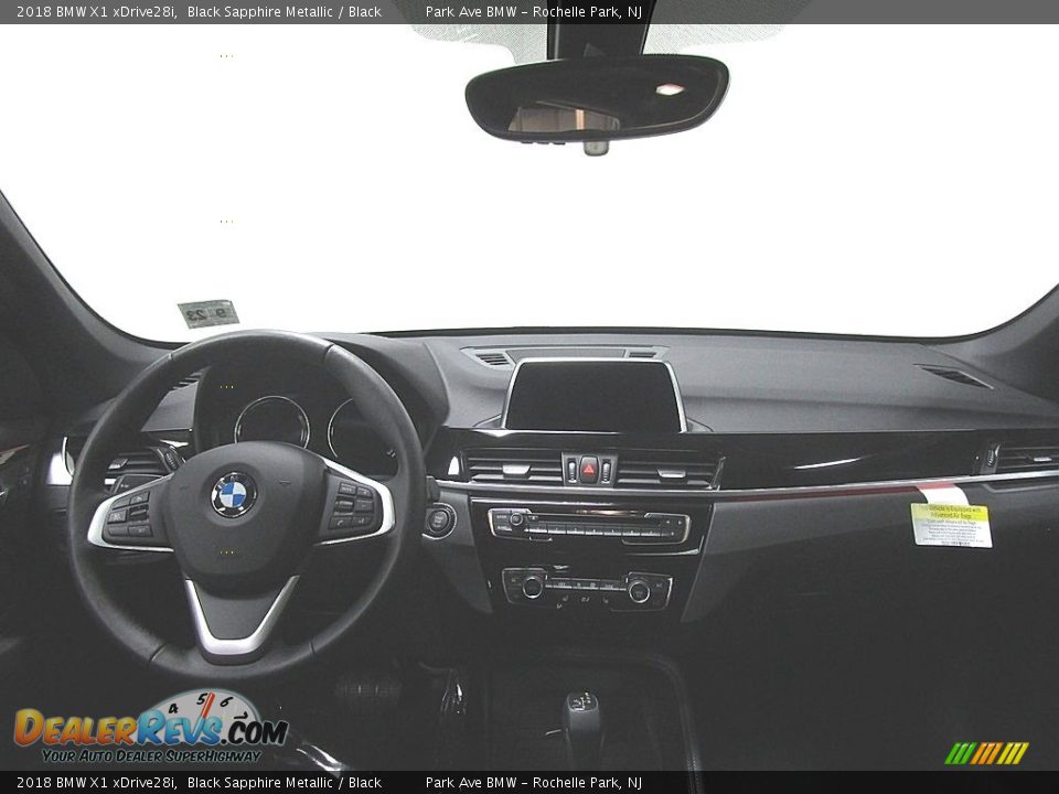 2018 BMW X1 xDrive28i Black Sapphire Metallic / Black Photo #22
