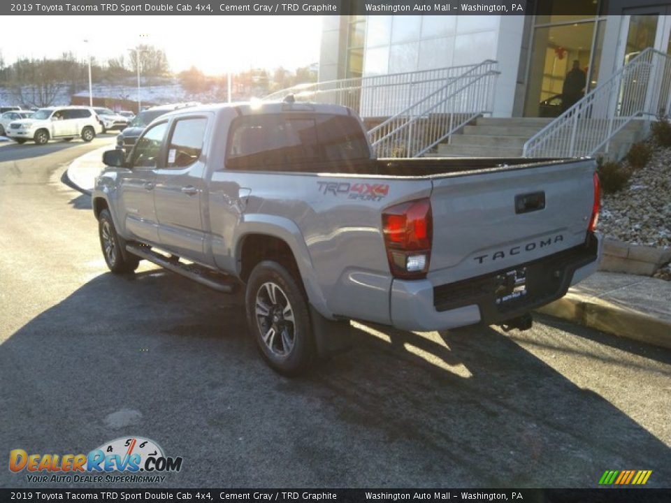 2019 Toyota Tacoma TRD Sport Double Cab 4x4 Cement Gray / TRD Graphite Photo #4