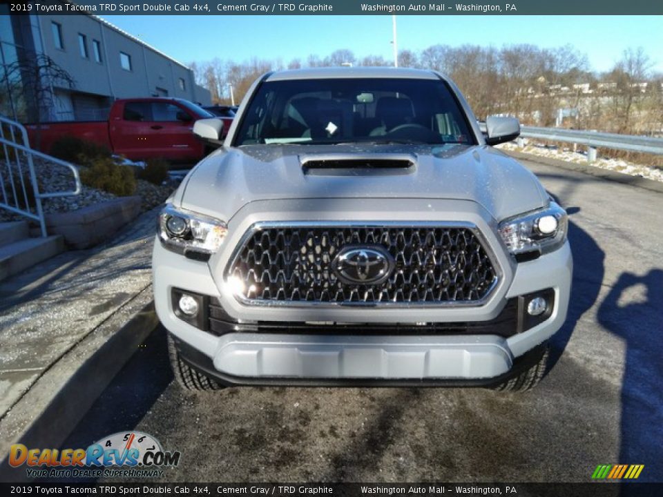 2019 Toyota Tacoma TRD Sport Double Cab 4x4 Cement Gray / TRD Graphite Photo #7