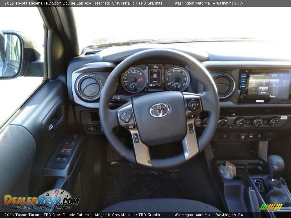 2019 Toyota Tacoma TRD Sport Double Cab 4x4 Magnetic Gray Metallic / TRD Graphite Photo #17