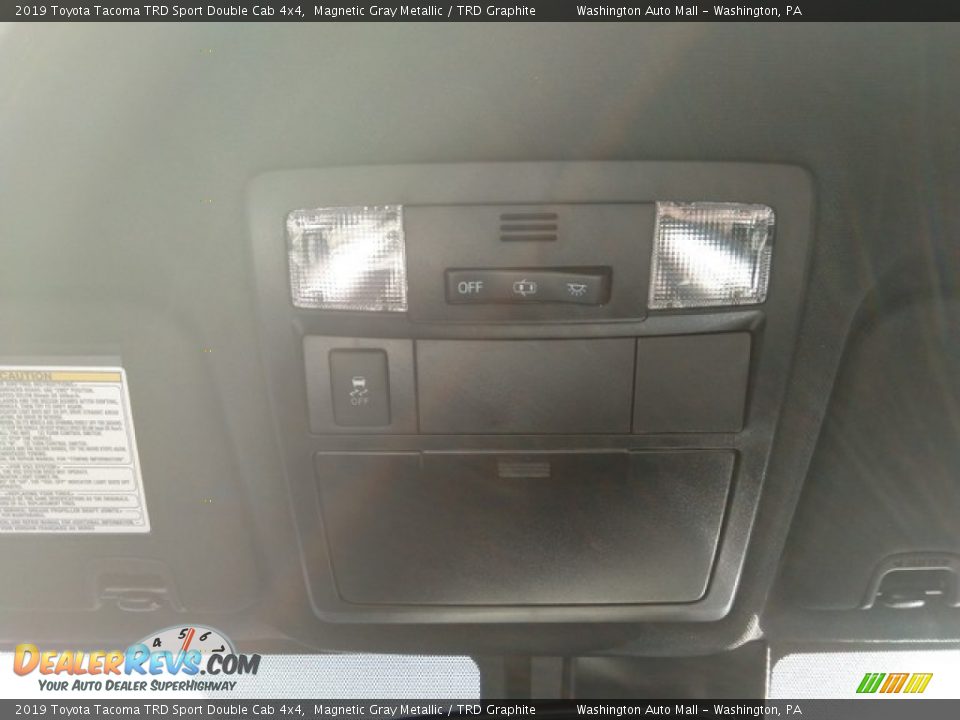 2019 Toyota Tacoma TRD Sport Double Cab 4x4 Magnetic Gray Metallic / TRD Graphite Photo #20