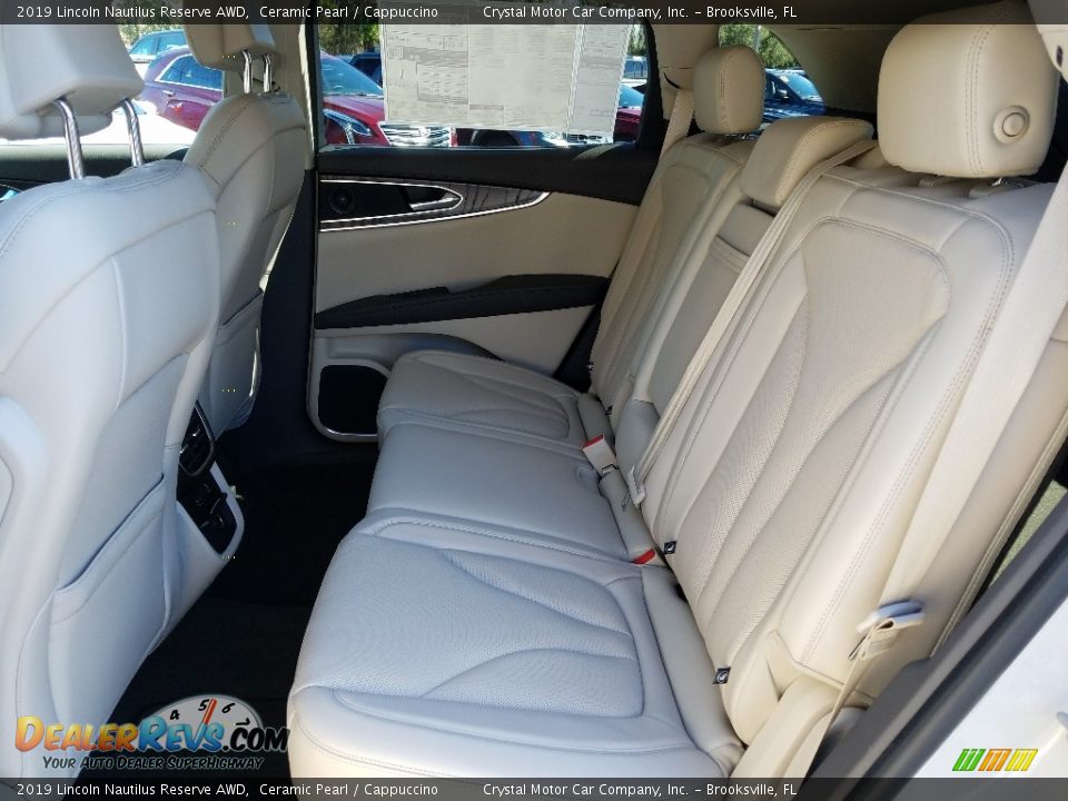 Rear Seat of 2019 Lincoln Nautilus Reserve AWD Photo #10
