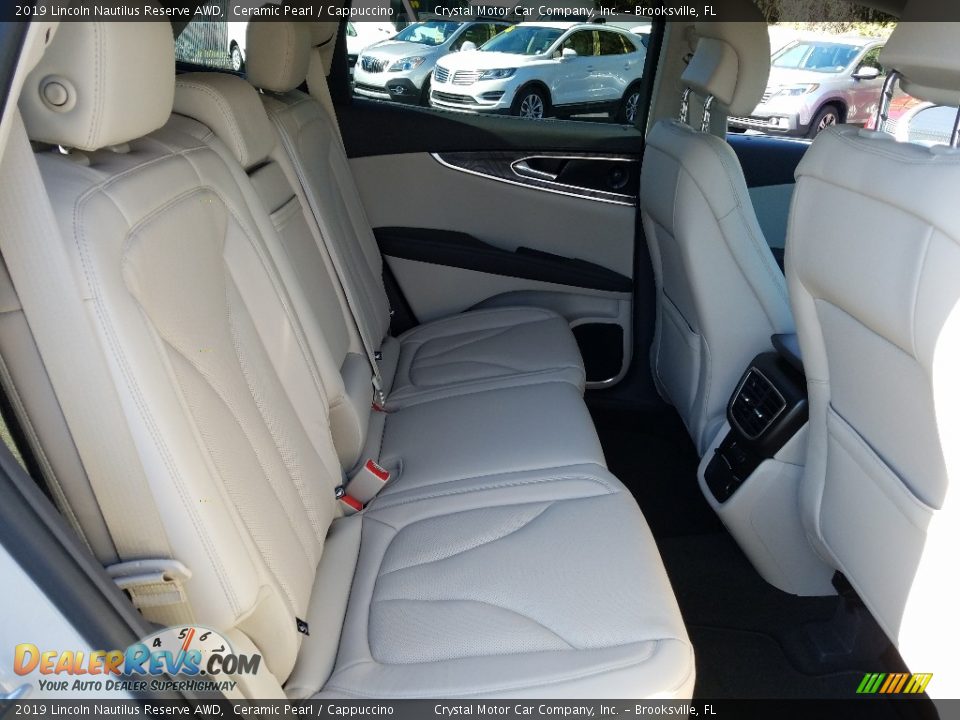 2019 Lincoln Nautilus Reserve AWD Ceramic Pearl / Cappuccino Photo #11