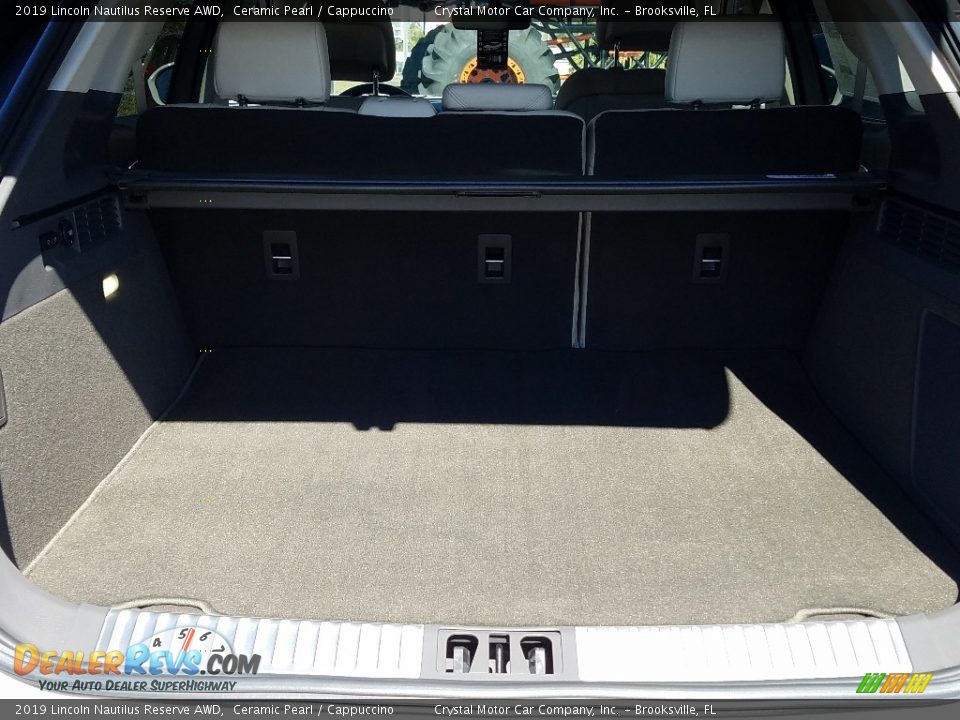 2019 Lincoln Nautilus Reserve AWD Ceramic Pearl / Cappuccino Photo #19